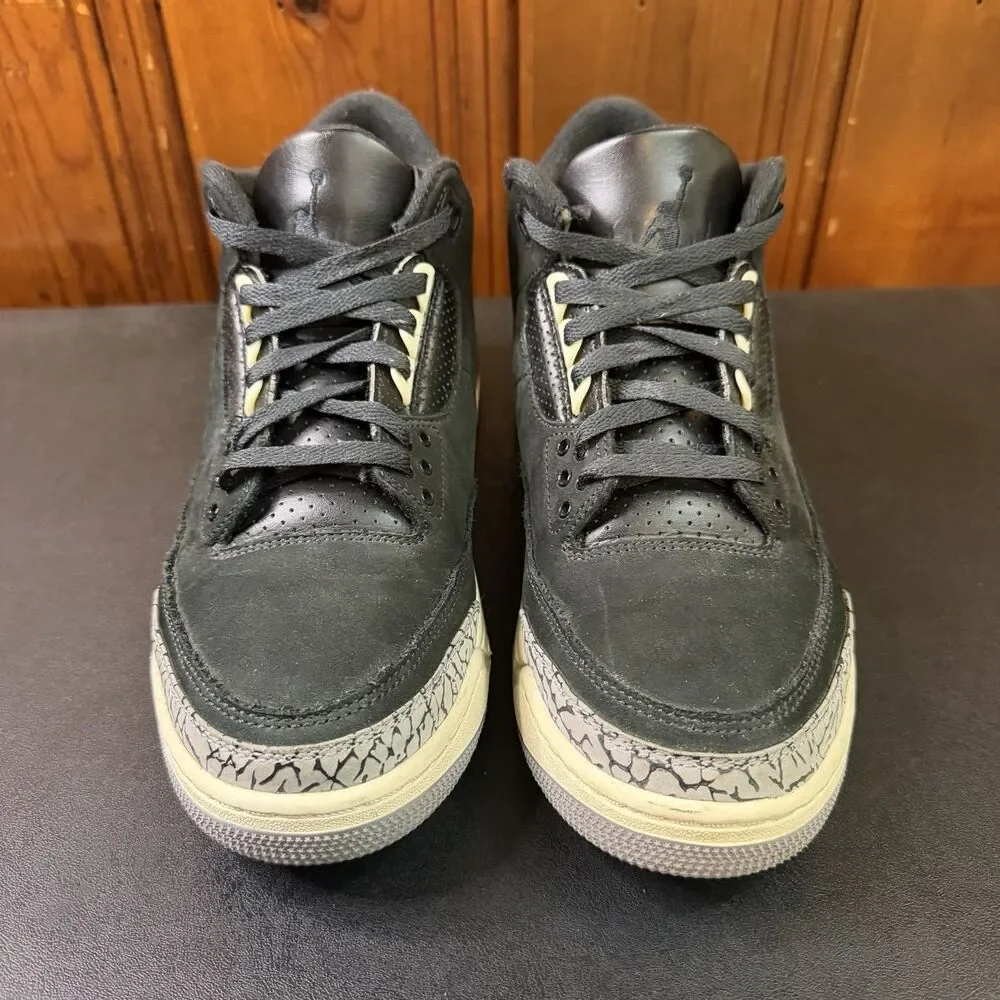 Jordan 3 Retro Off Noir Oreo Men Size 9.5 / Women 11 (CK9246-001) No Box